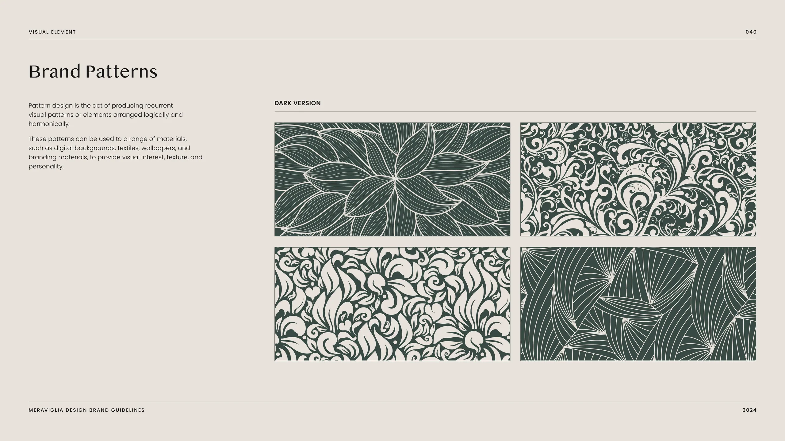Meraviglia Design brand identity 4